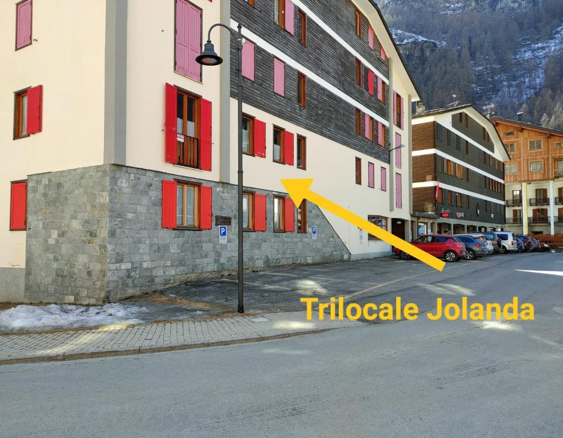 Appartement Trilocale 75 mq.partenza seggiovia Jolanda Trinité à Gressoney-la-Trinité Extérieur photo